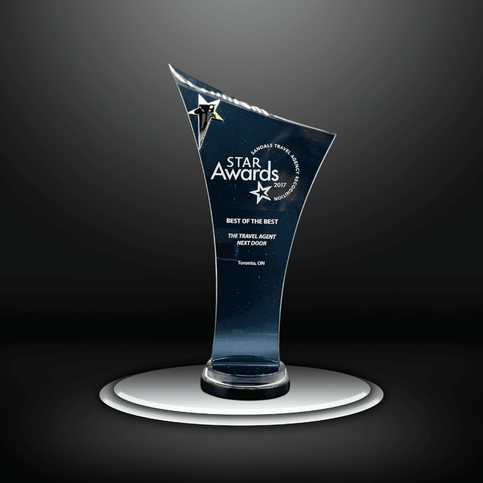 Best of the Best - Sandals Star Award