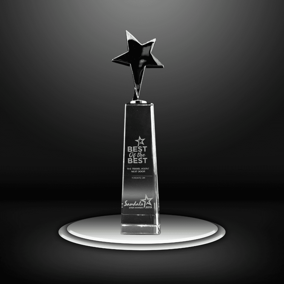 Best of the Best - Sandals Star Award