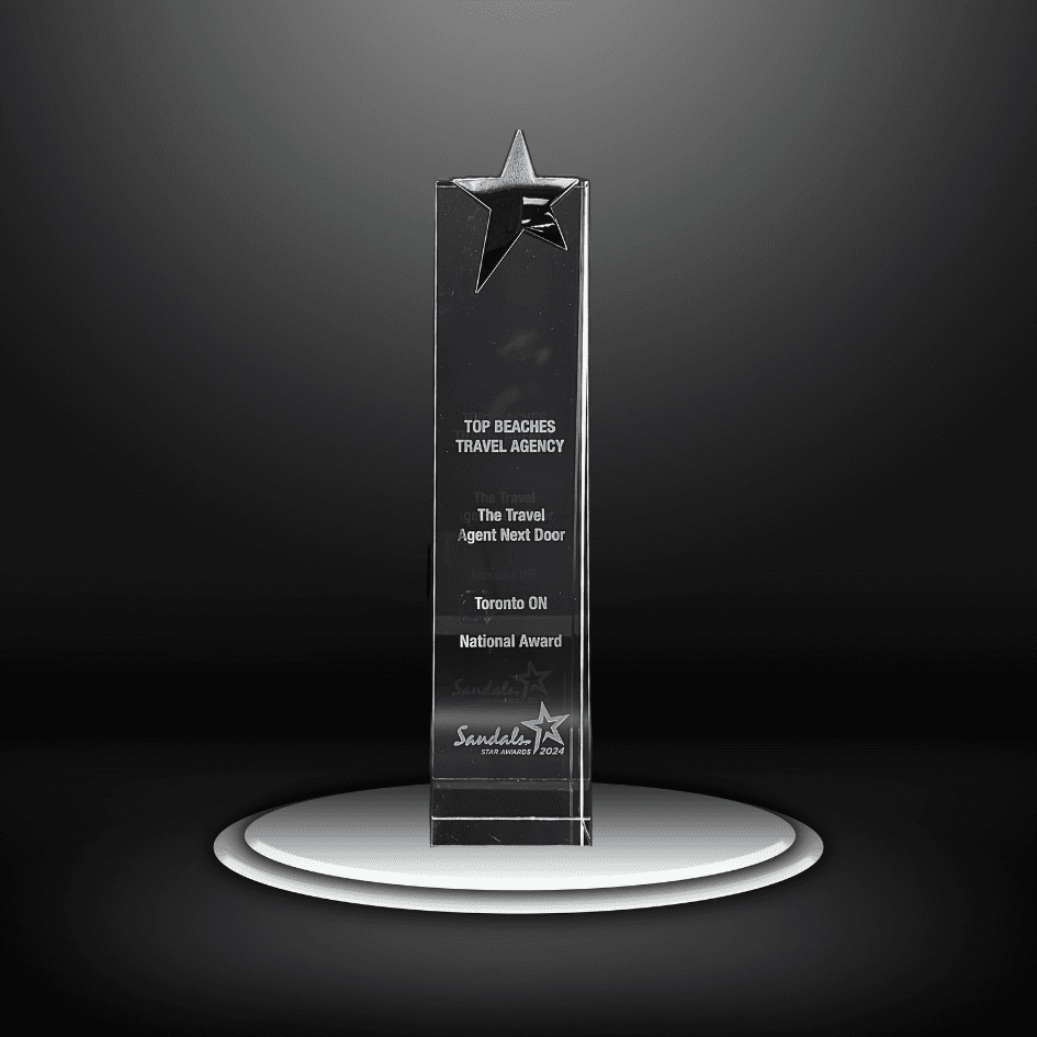 Top Beaches Travel Agency - Sandals Star Award